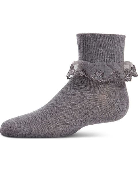 Classic Lace Ruffle Anklet Socks (Toddler, Little Kid & Big Kid)