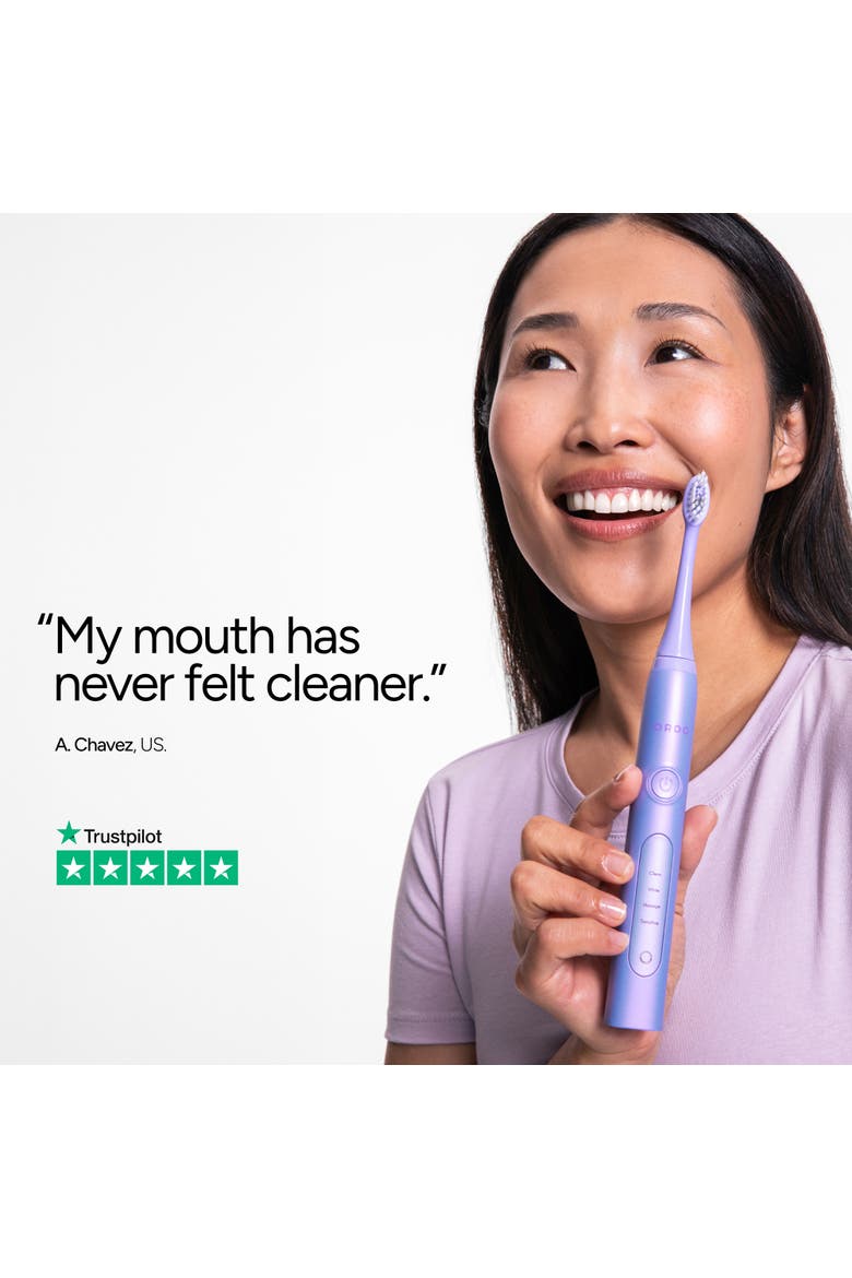 Sonic Plus Electric Toothbrush, Alternate, color, Pearl Violet
