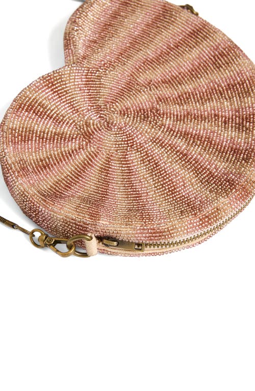 L*space Lspace Nautilus Beaded Bag In Beige