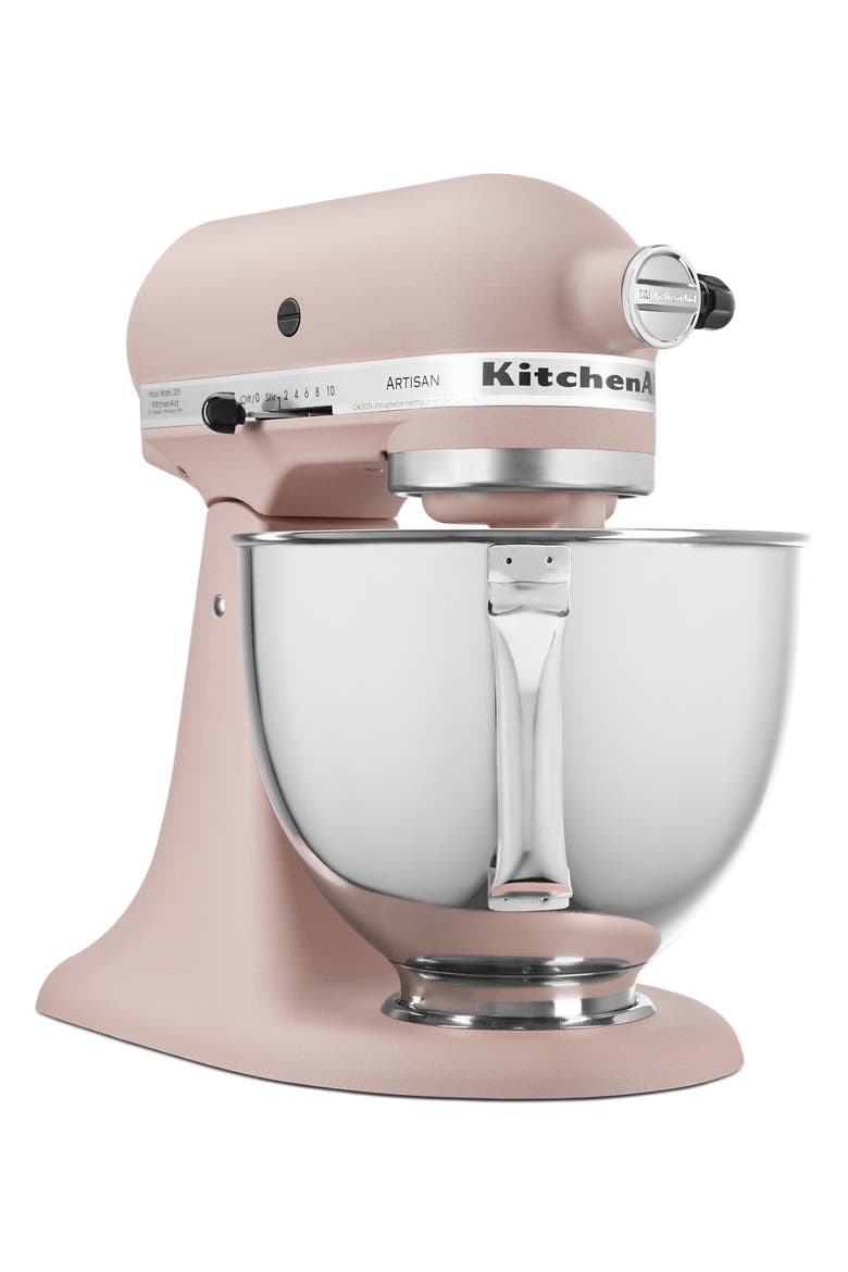 Artisan 5 Quart Tilt-head Stand Mixer, Alternate, color, Feather Pink