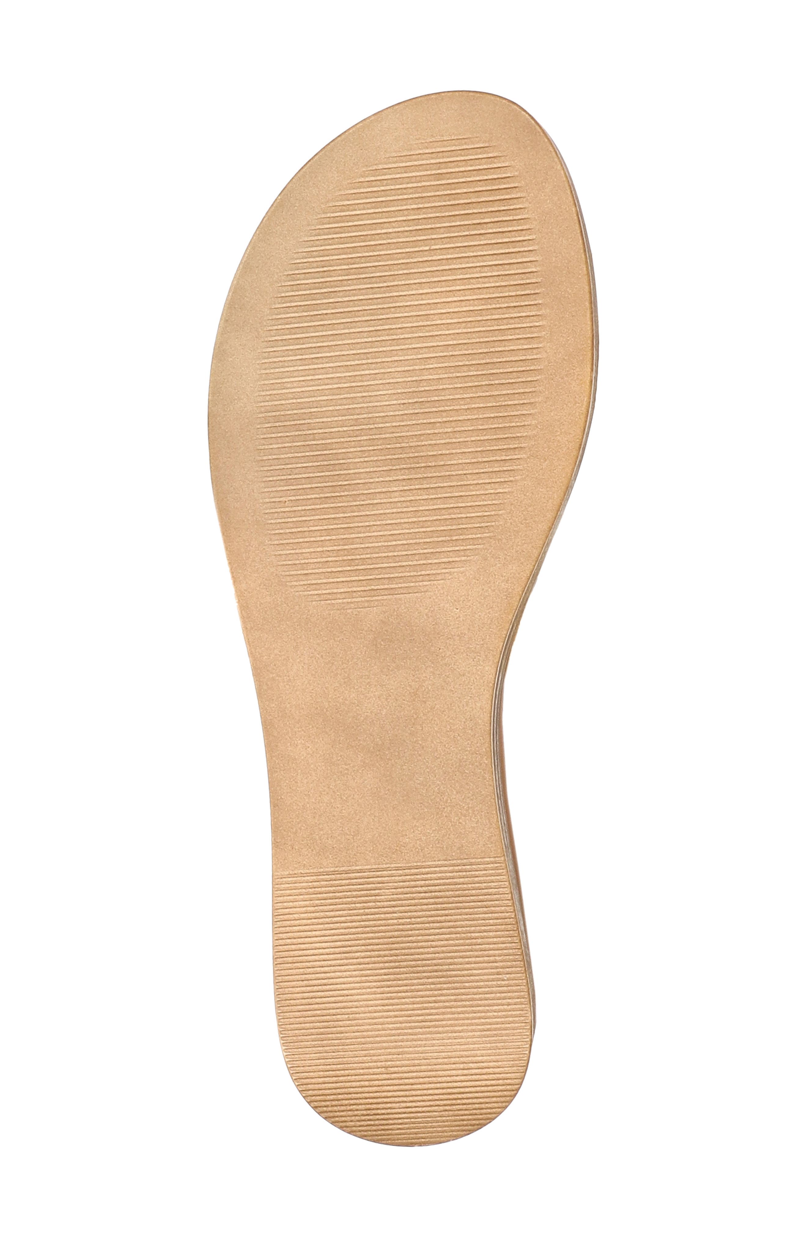 Bar-Italy Wedge Sandal, Alternate, color, WHITE RAFFIA