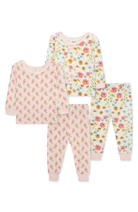 Floral 2-Pack Stretch Viscose Pajama Set (Baby)