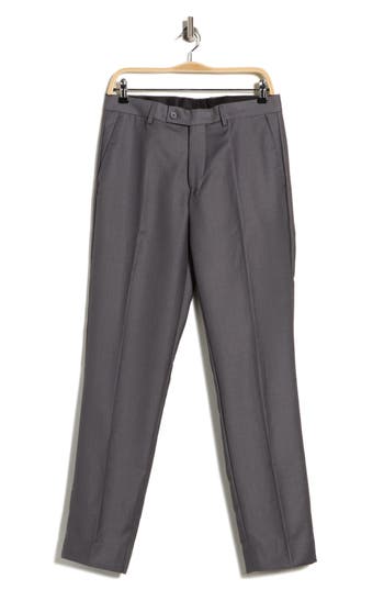 Scotch & Soda Solid Basic Amsterdam Trouser In Gray