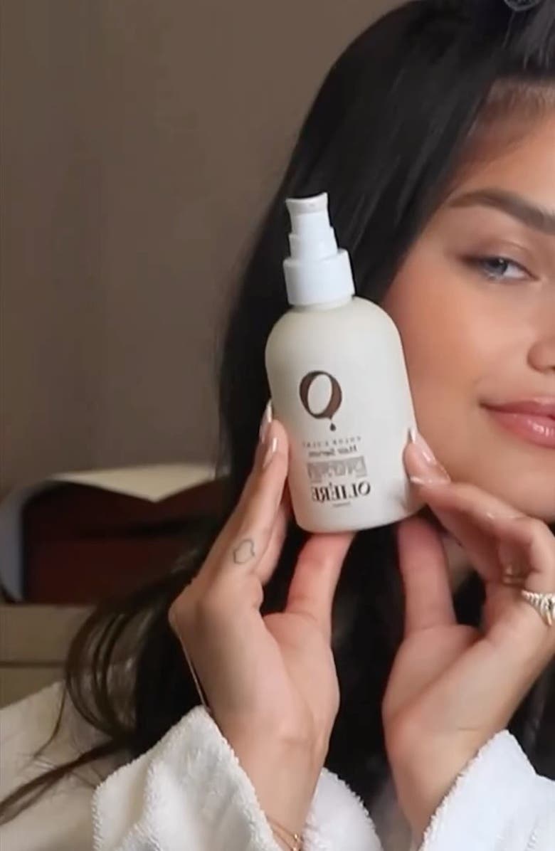 Oliere Paris Color Éclat Color-Protect Repair Hair Serum, Alternate, color, White