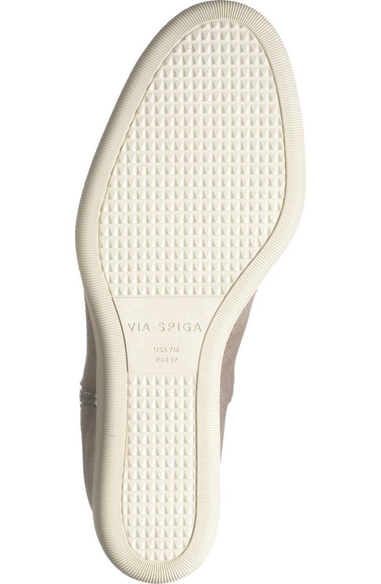 Via Spiga Savine Wedge Suede Sneaker, Alternate, color,