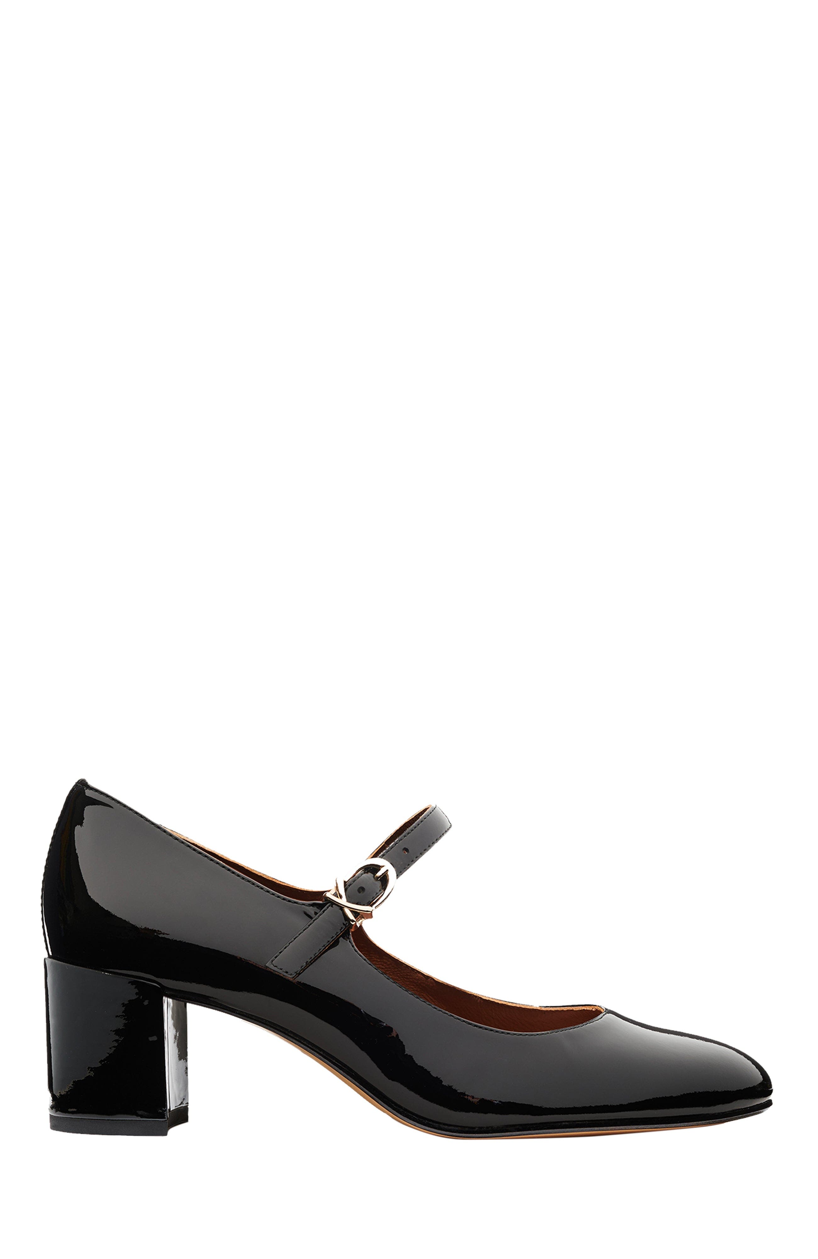 The Jane Heel, Main, color, Black Patent