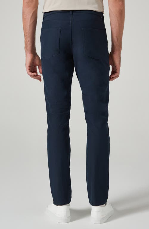 7 Diamonds Baron Straight Leg Stretch Twill 5-pocket Pants In Blue