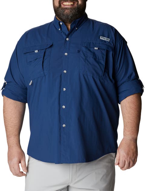 Big & Tall PFG Bahama II Long-Sleeve Sport Shirt