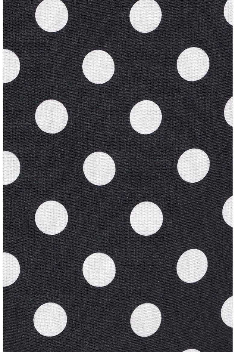 Lula Polka Dot Top & Maxi Skirt Set, Alternate, color, BLACK POLKA DOT