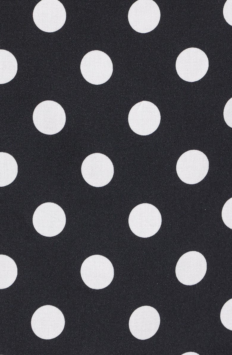 Petal & Pup Lula Polka Dot Top & Maxi Skirt Set, Alternate, color, Black Polka Dot