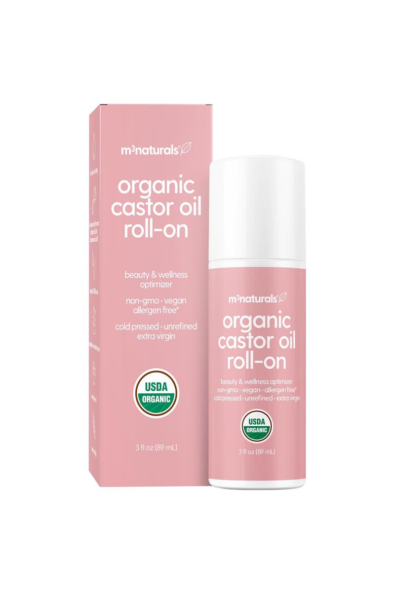 Organic Castor Oil Roll-On, 3 fl oz, Alternate, color, None