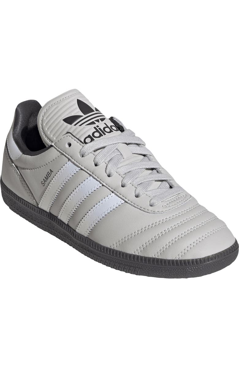 adidas Kids' Samba JP Sneaker, Main, color, Grey / Off White/ Black