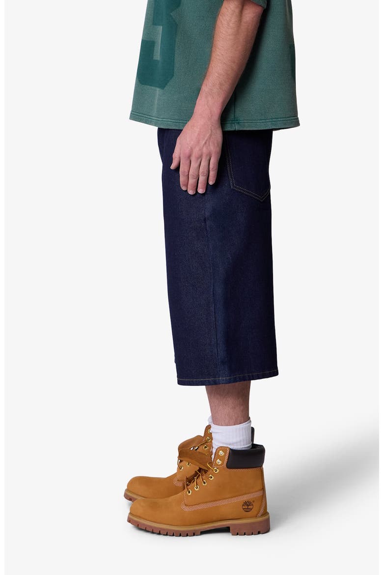 Raw Ultra Baggy Denim Shorts, Alternate, color, RINSED INDIGO