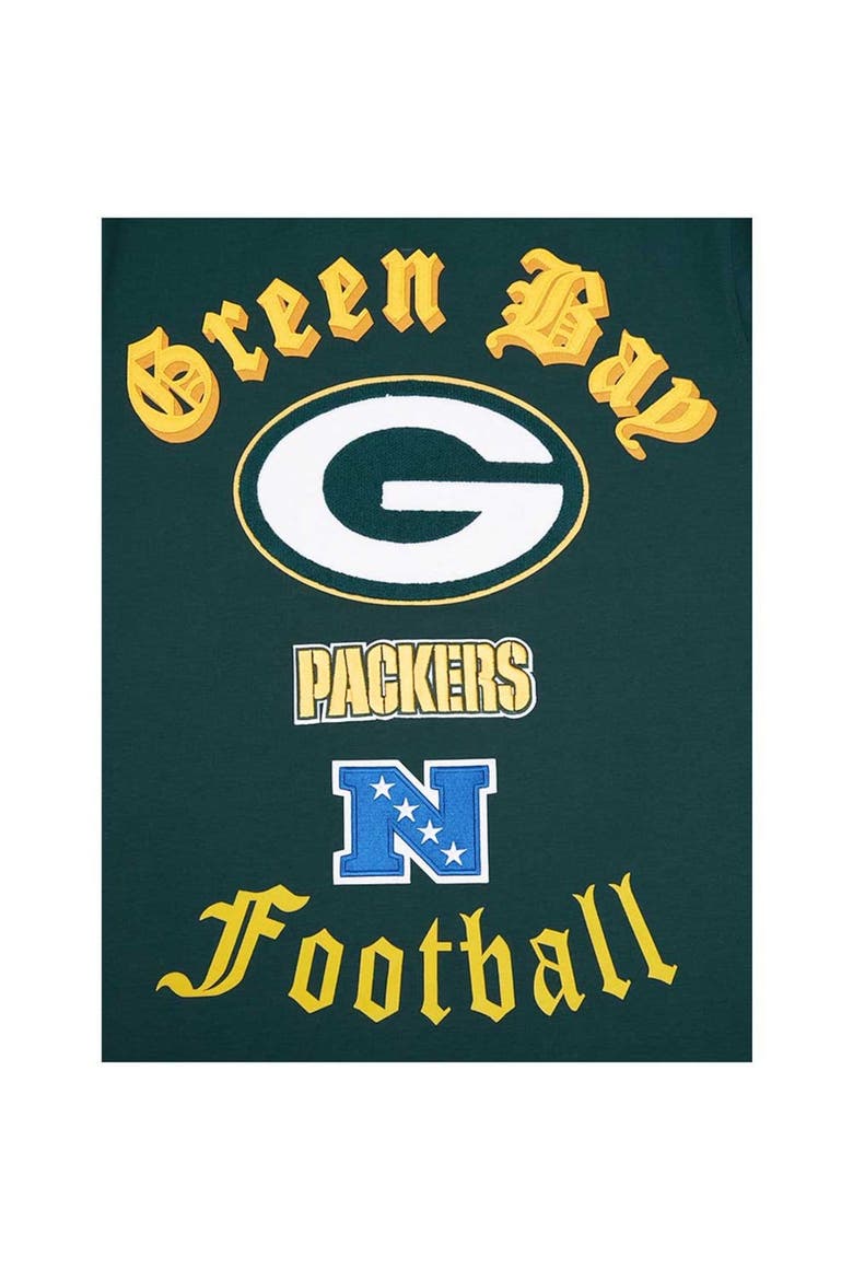 Men's Pro Standard Green Green Bay Packers Old English T-Shirt, Alternate, color, Green