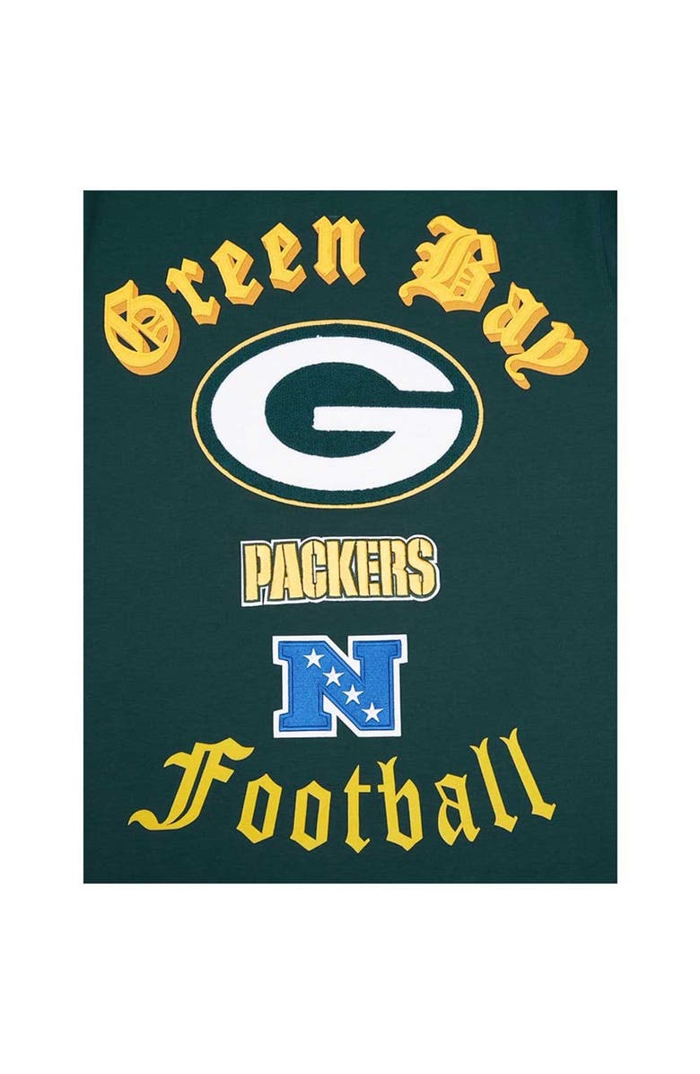 PRO STANDARD Men's Pro Standard Green Green Bay Packers Old English T-Shirt, Alternate, color, Green