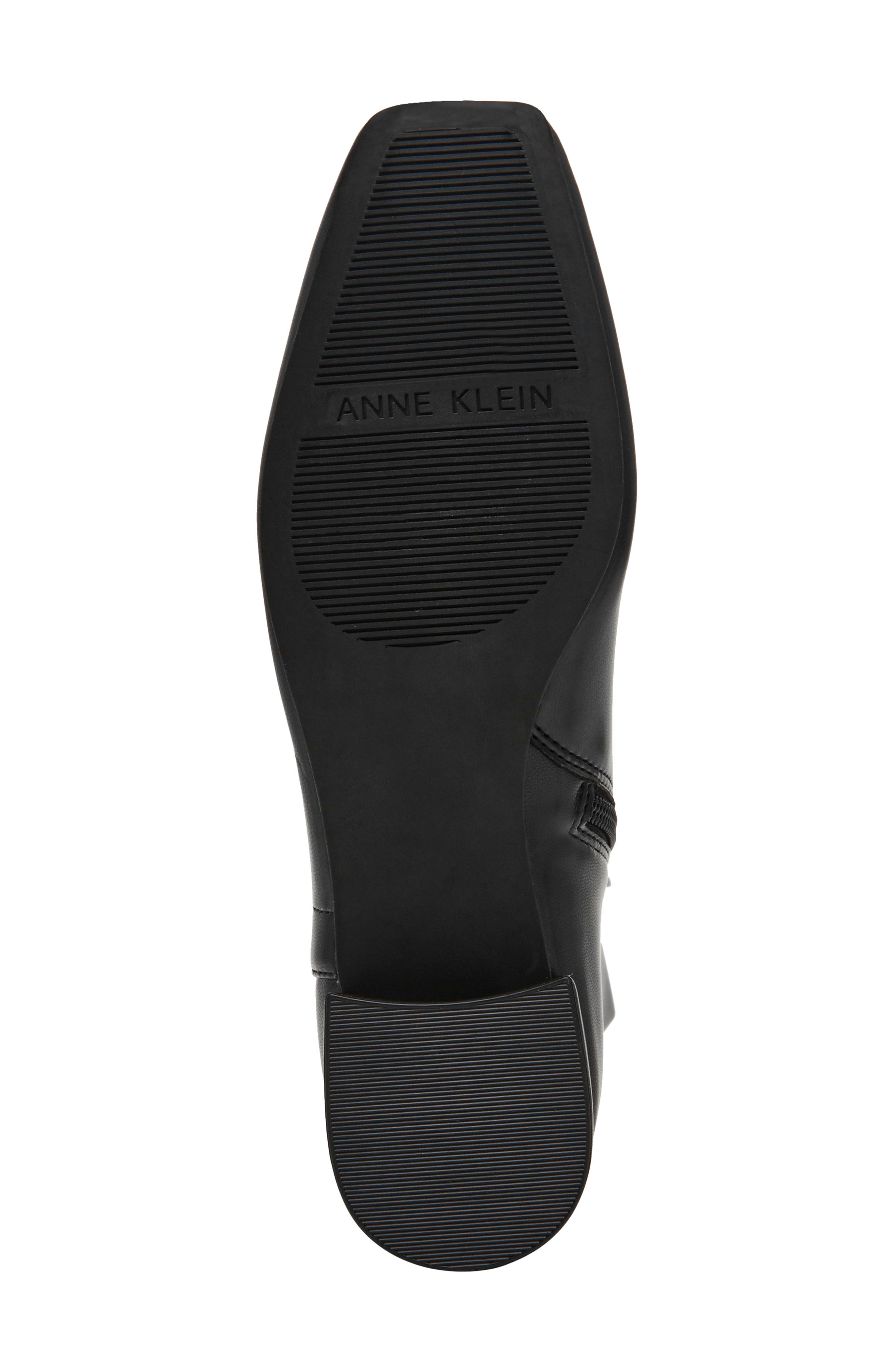 Anne Klein Rosina Knee High Boot, Alternate, color, Black Smooth