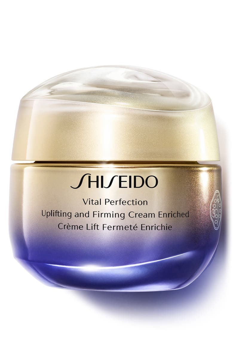 Shiseido Vital Perfection Uplifting and Firming Face Cream Enriched, Main, color,