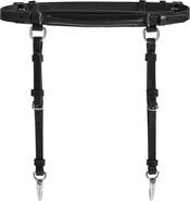Simone Rocha Double Loop Bridle Leather Garter Belt