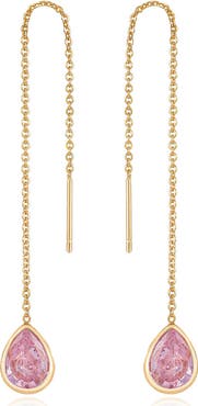 Ettika Cubic Zirconia Threader Earrings