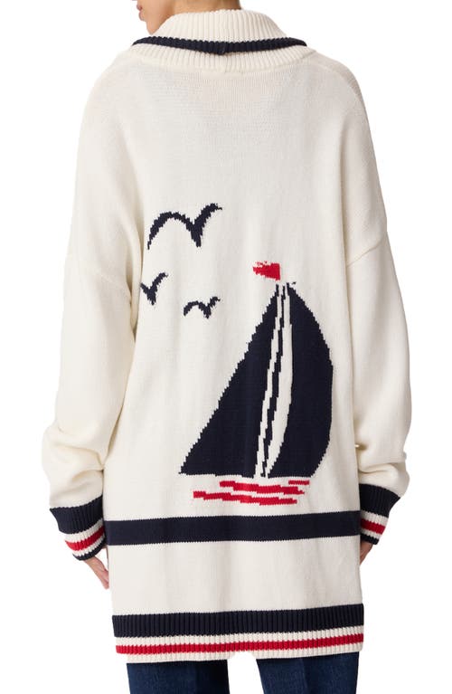 Splendid Set Sail Cardigan In Neutral