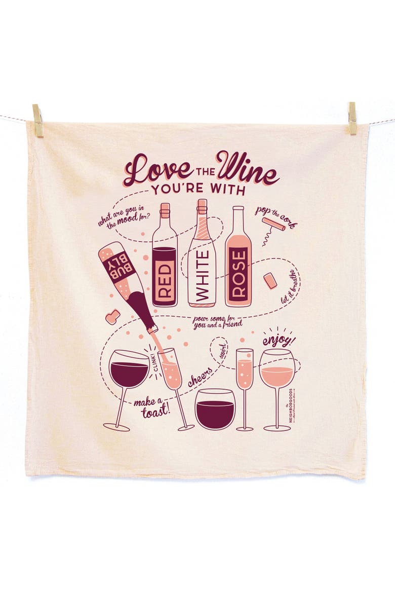 Perfect Pairing - Dish Towel Set of 2, Alternate, color, No Color