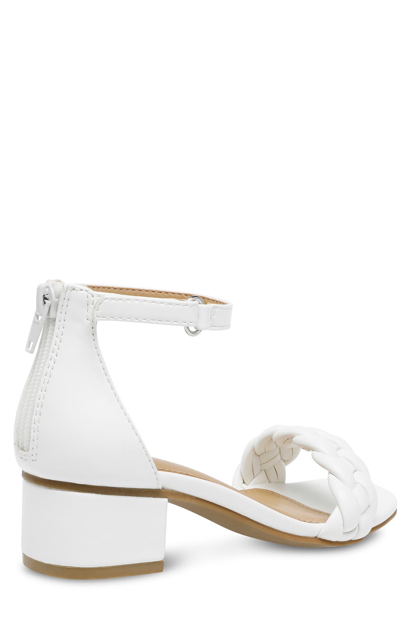 DV by Dolce Vita DV Dolce Vita Braided Strap Ankle Strap Sandal, Alternate, color, White