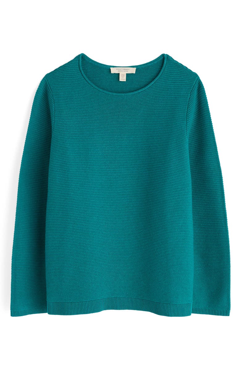 Seasalt Cornwall Makers Rib Organic Cotton Sweater, Alternate, color, Knit Melange Emulsion