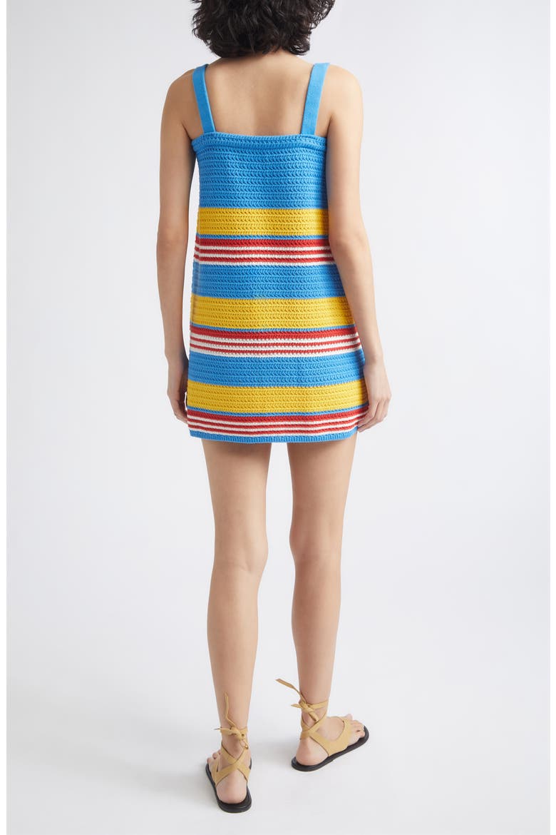 Tammy Stripe Tank Sweater Minidress, Alternate, color, BLUE MULTISTRIPE