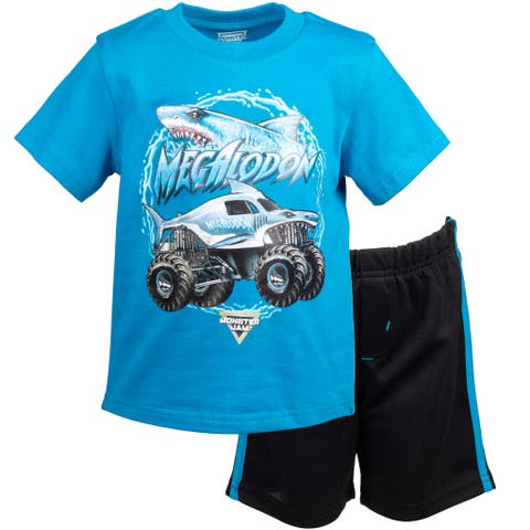 Athletic 2-Piece T-Shirt and Shorts Set