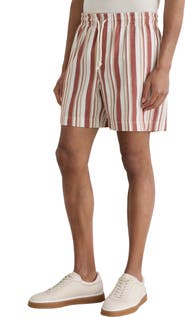 Reiss Mararani Stripe Drawstring Shorts