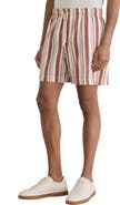 Reiss Mararani Stripe Drawstring Shorts