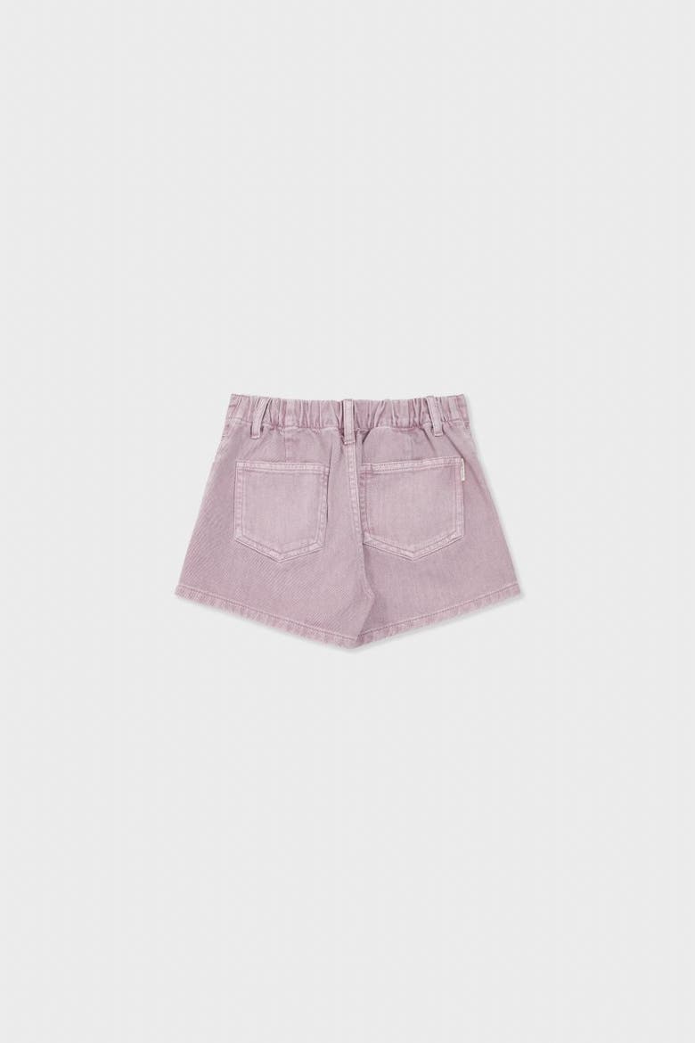 Cotton Denim Short, Alternate, color, Light Lilac