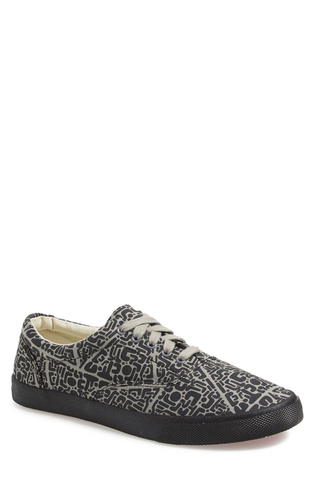 'Upendo' Sneaker, Main, color, BLACK