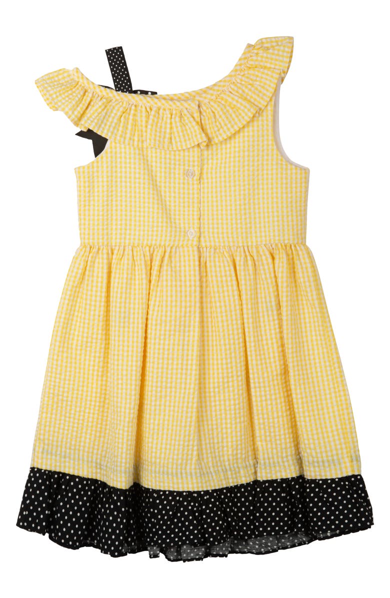 Rare Editions Kids' Bee Seersucker Dress, Alternate, color, 