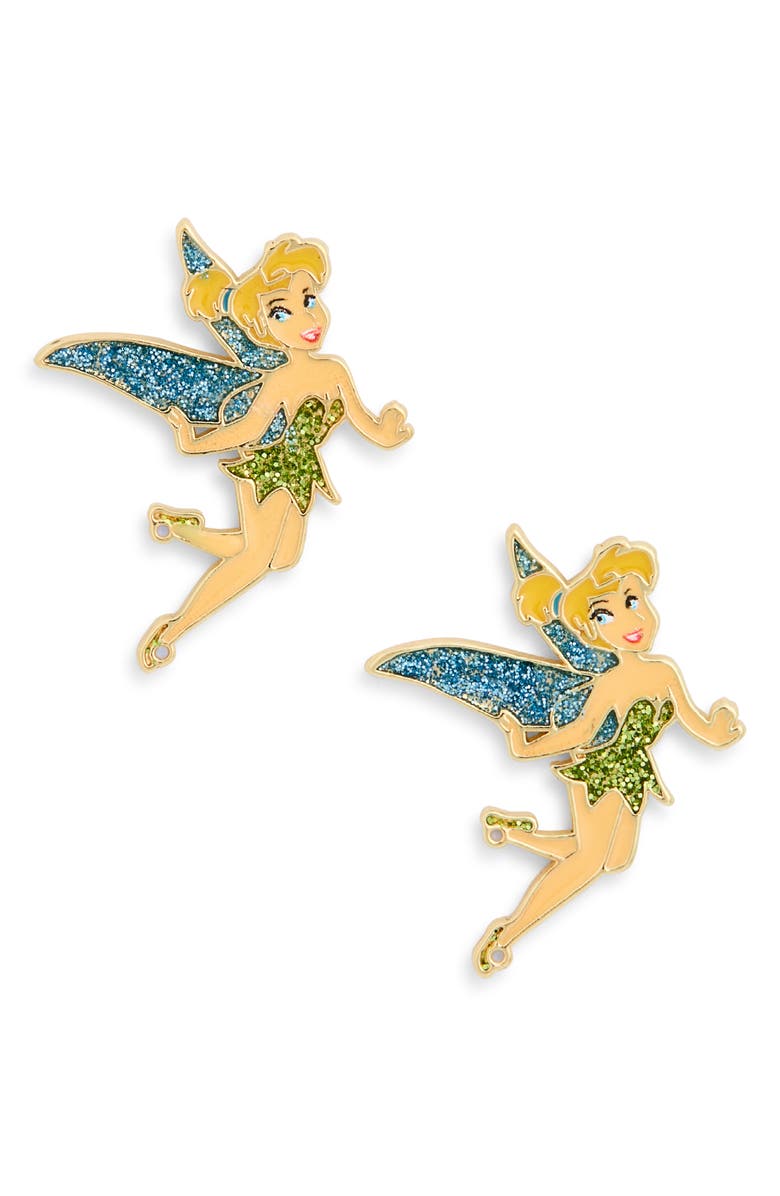 BaubleBar x Disney<sup>®</sup> Tinkerbell Stud Earrings, Main, color,