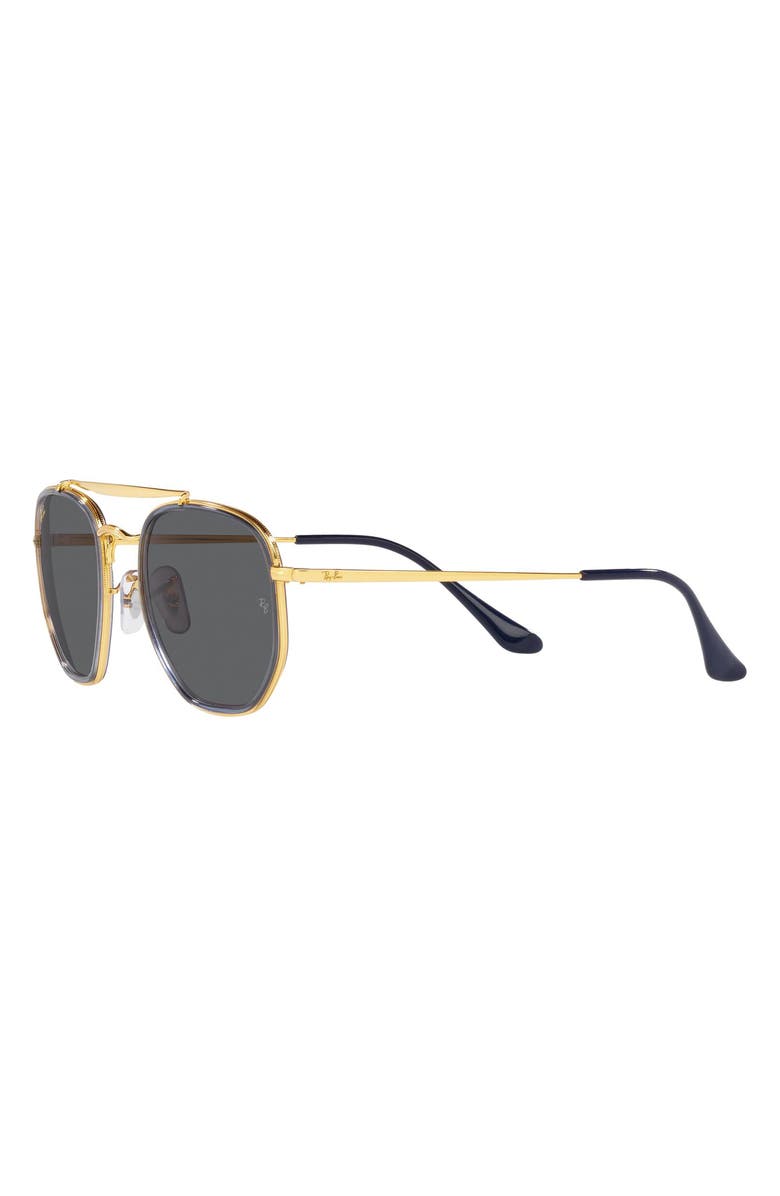 Ray-Ban 52mm Irregular Aviator Sunglasses, Alternate, color,