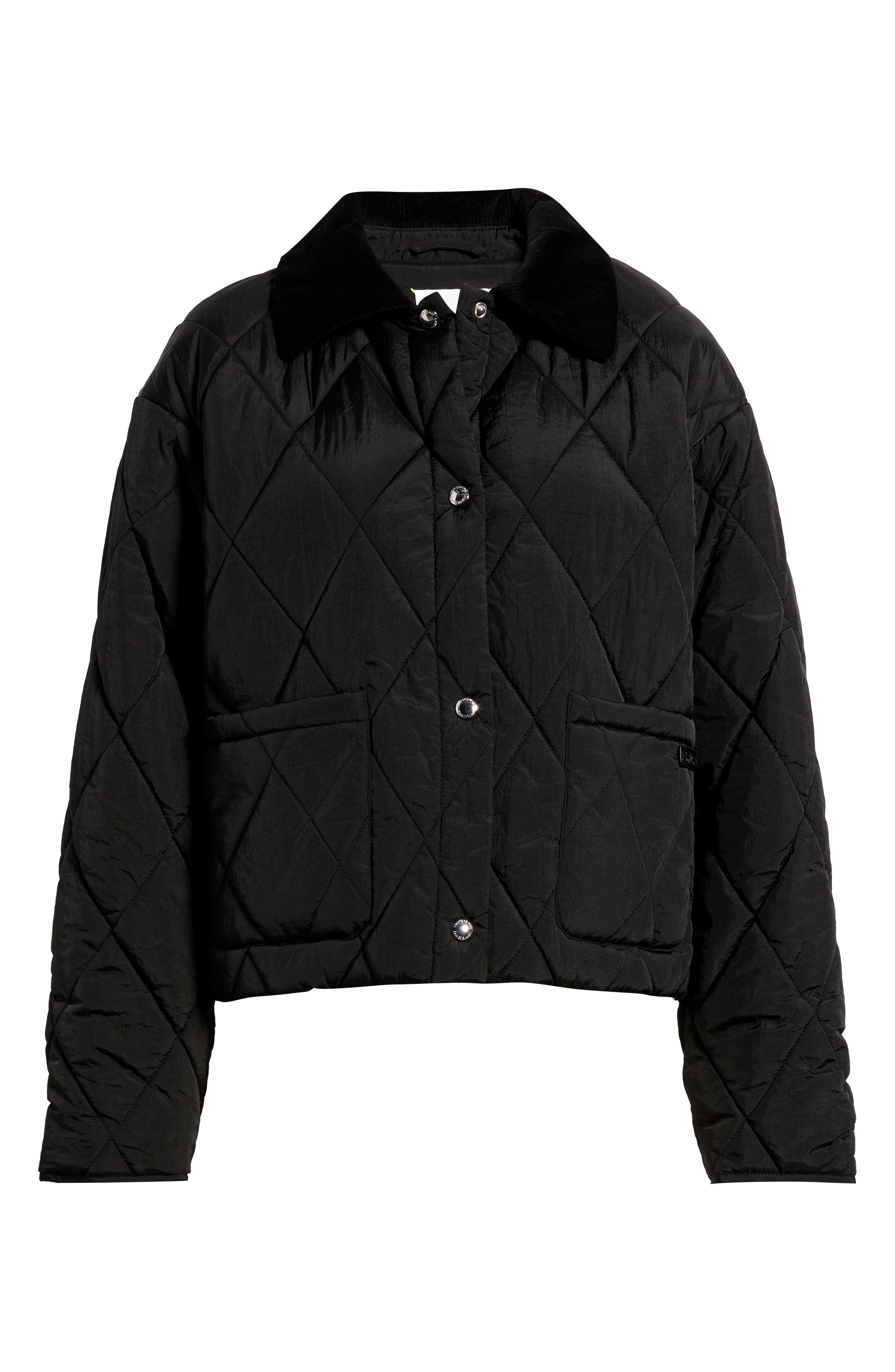 Женские куртки Sam Edelman Quilted Crop Jacket — фото 6