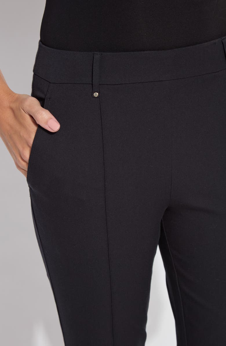 Lysse Amanda High Waist Pull-On Capri Pants, Alternate, color, Black
