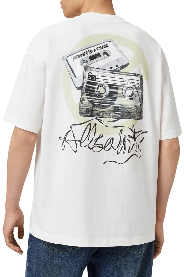 Reel Graphic T-Shirt, Alternate, color, CHALK WHITE