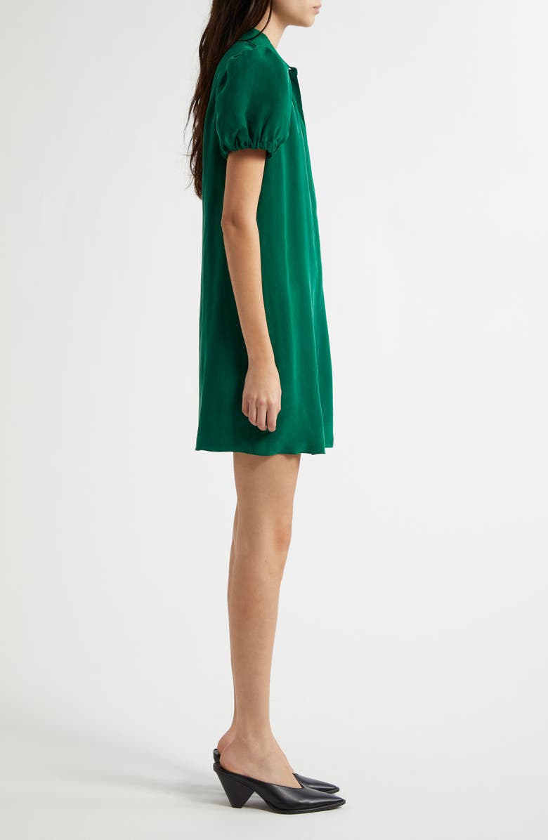 Alice + Olivia Jem Puff Sleeve Mini Shirtdress, Alternate, color, 