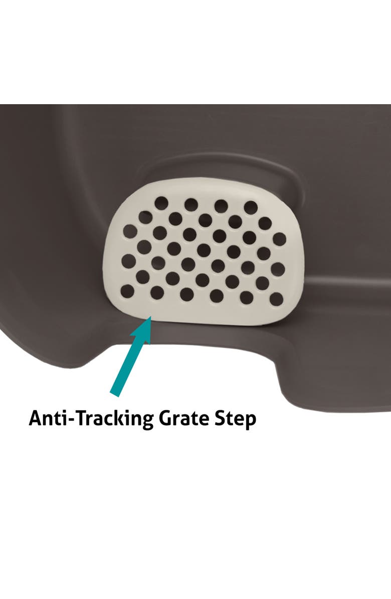 Richell PAW TRAX High Wall Cat Litter Box XL, High Sides Cat Litter Box w/Scoop, Alternate, color, 