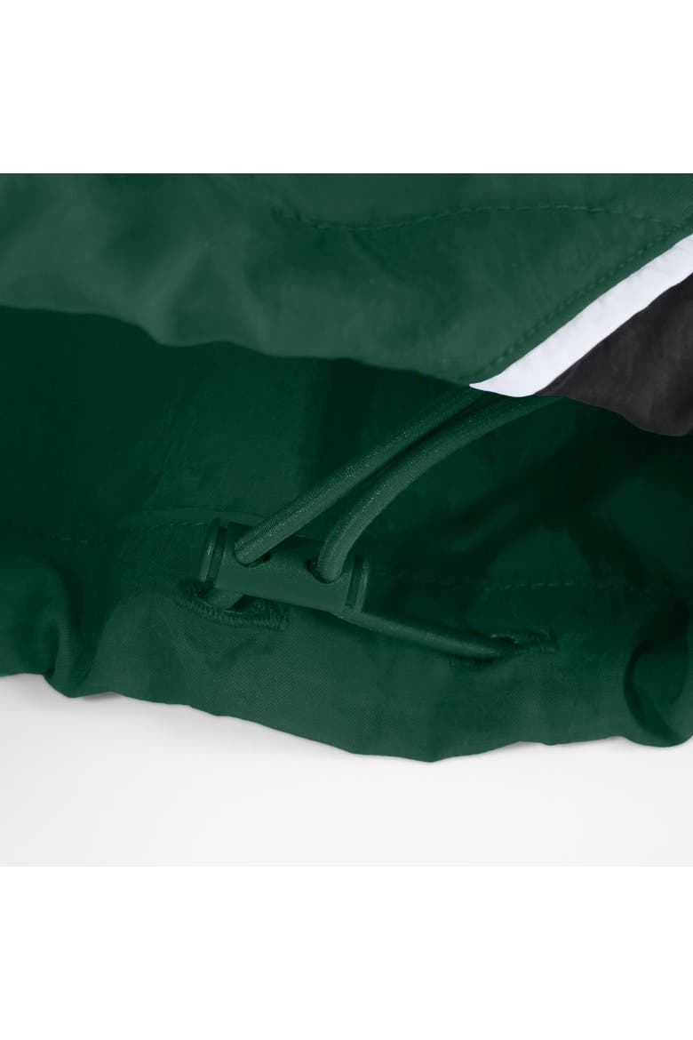 Women's Fanatics Green/Black Green Bay Packers Team First Backwards Lateral Nylon Pants, Alternate, color, Green