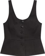 Theory Linen Blend Vest