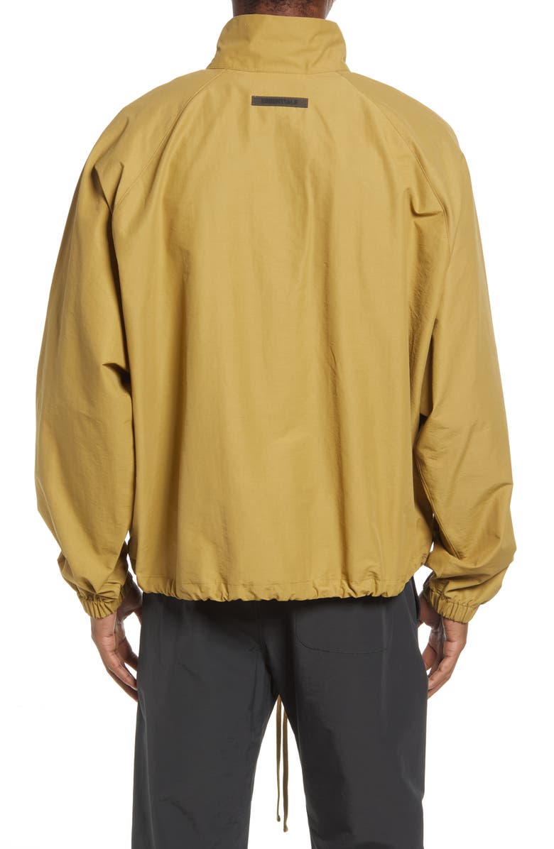 Fear of God Essentials Half Zip Track Jacket, Alternate, color, 