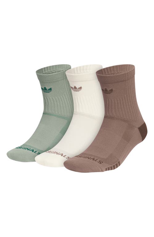 Adidas Originals Adidas Assorted 3-pack Originals Quarter Crew Socks