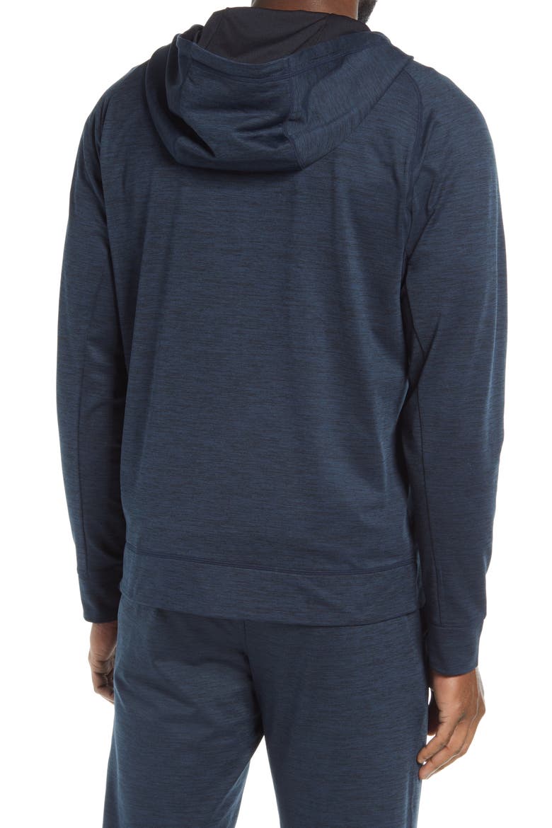 Pyrite Zip Hoodie, Alternate, color, NAVY HALITE MELANGE