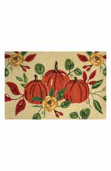 Pumpkin Trio Indoor/Outdoor Doormat