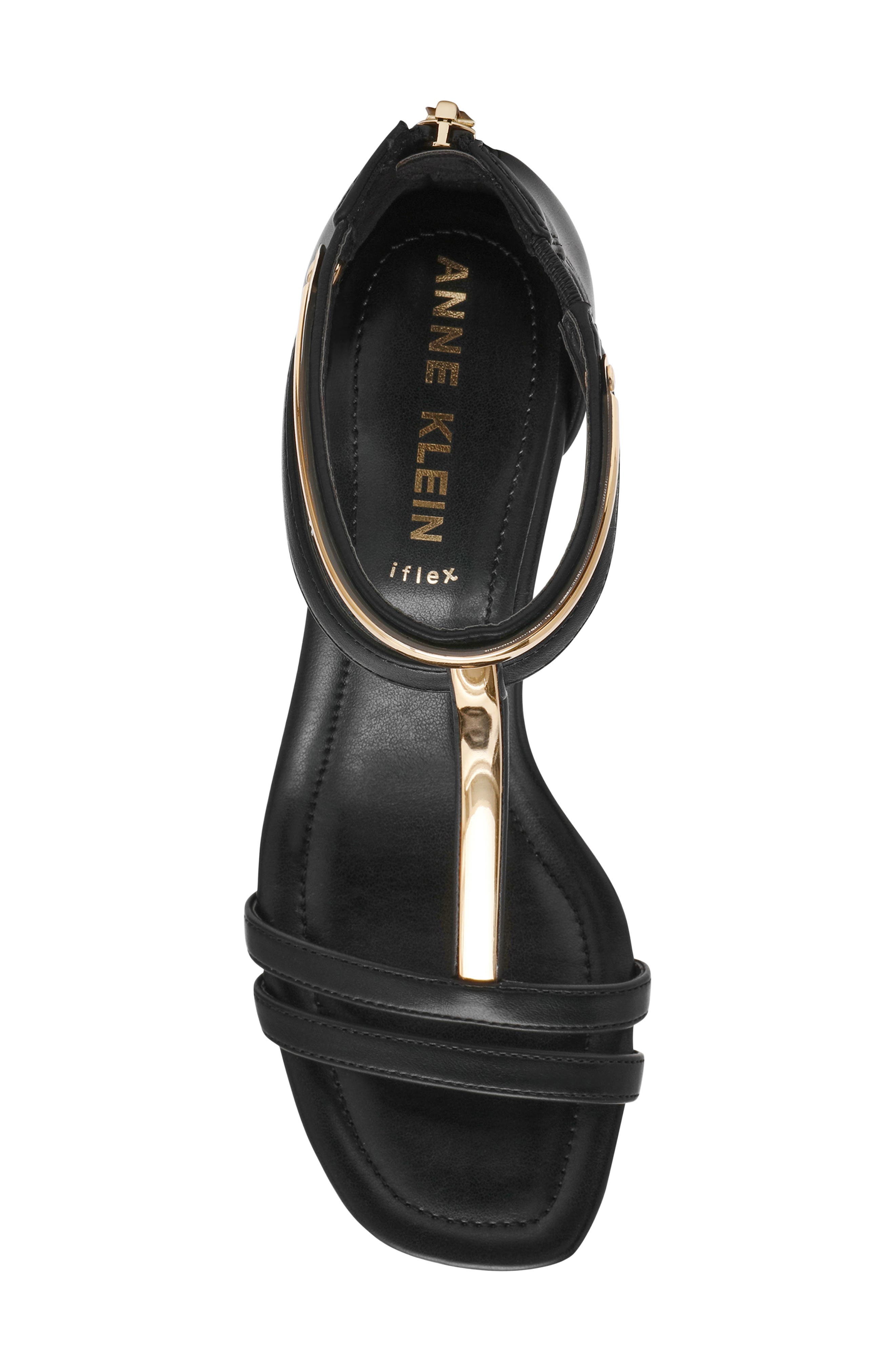 Anne Klein Juliet T-Strap Sandal, Alternate, color, 
