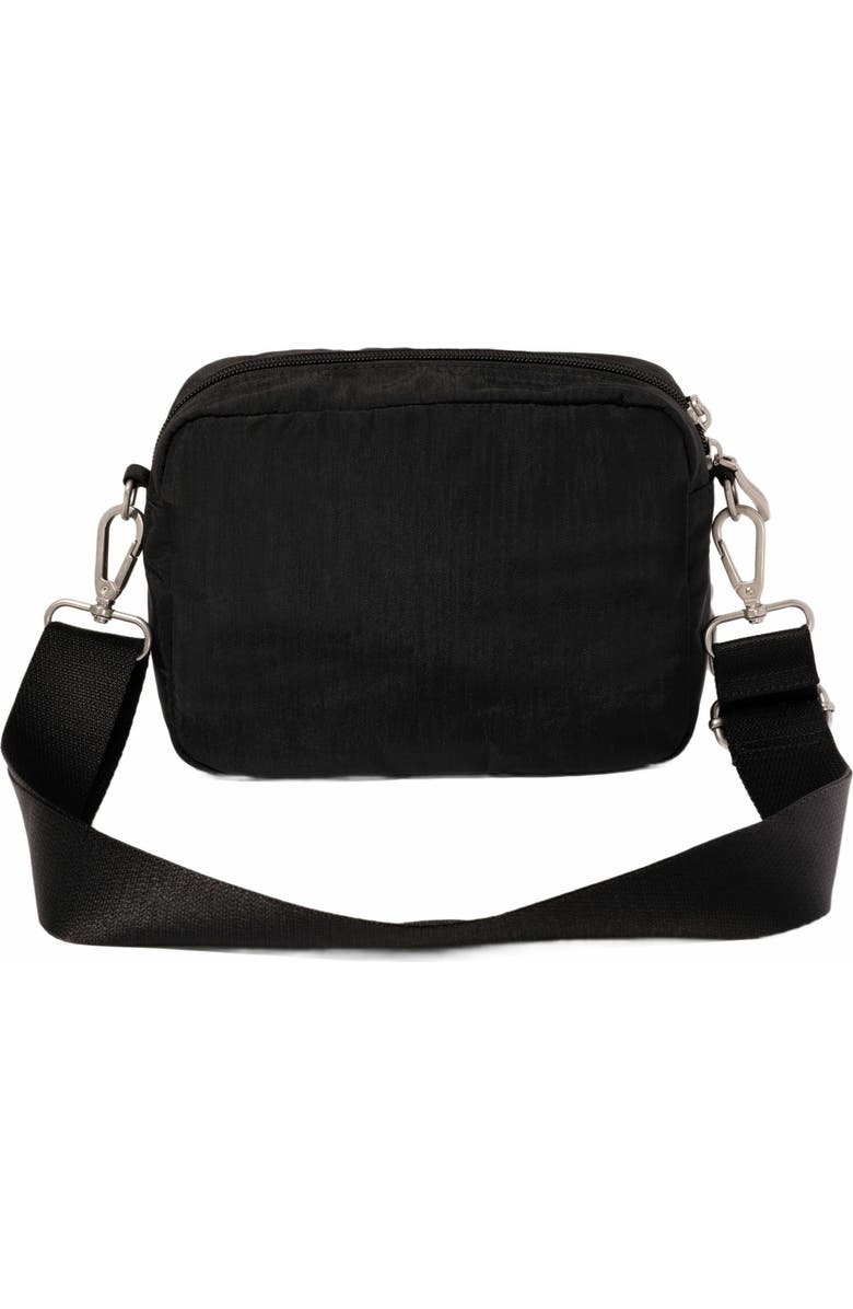 BAGGALLINI Coastal Flip Lock Camera Bag Crossbody, Alternate, color, Black