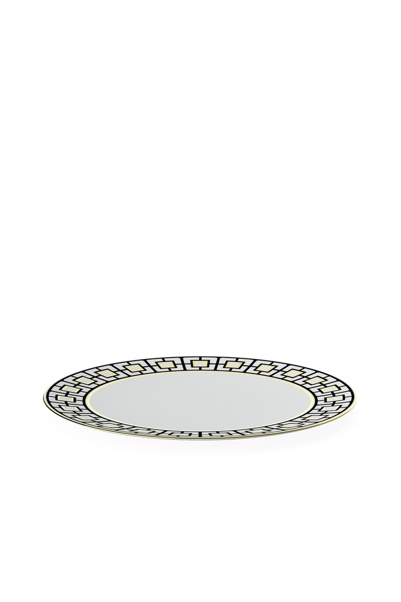 MetroChic Dinner Plate, Alternate, color, white